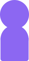 purple person